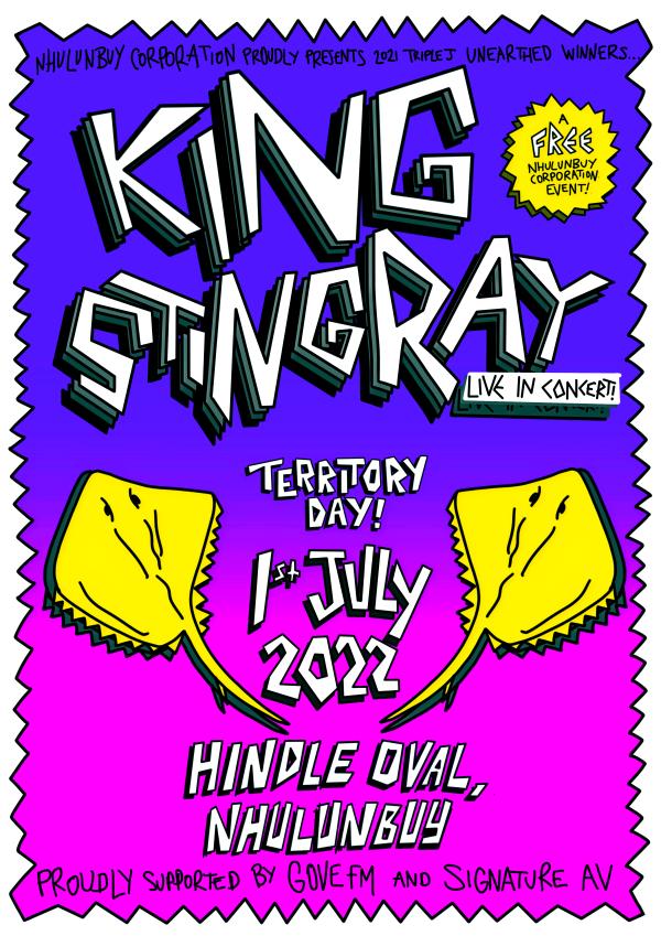 King Stingray Poster