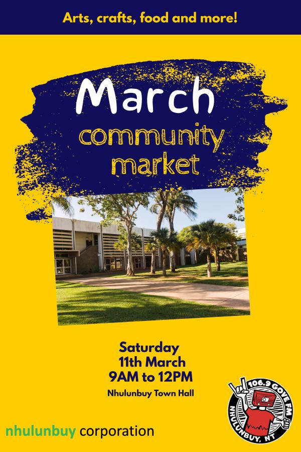 March Community Markets 2023