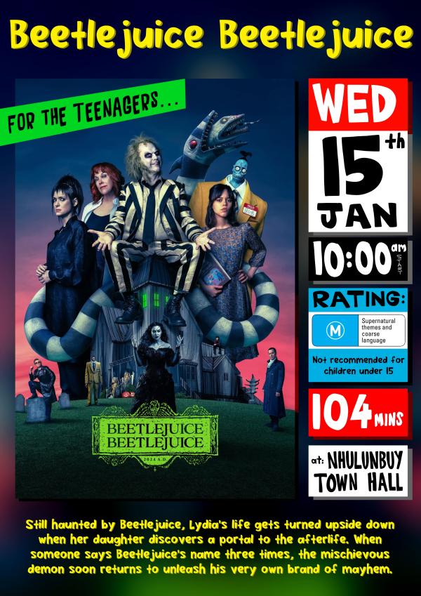 Beetlejuice Beetlejuice poster