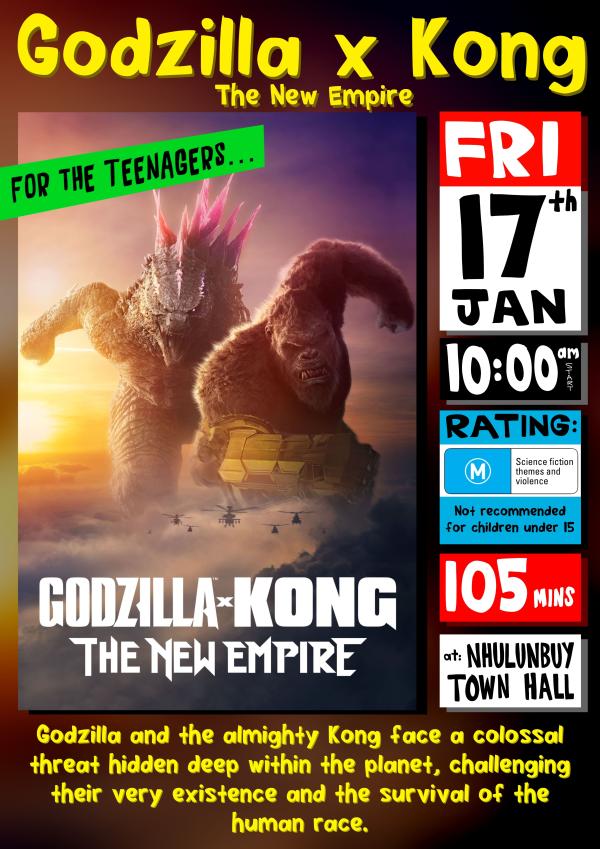 Godzilla x Kong The New Empire poster