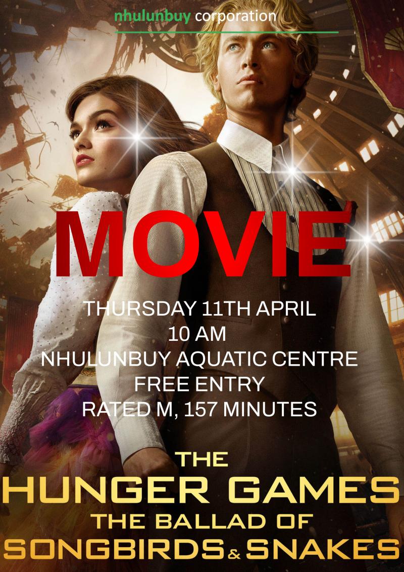 Poster for The Hunger Games: The Ballad of Songbirds and Snakes