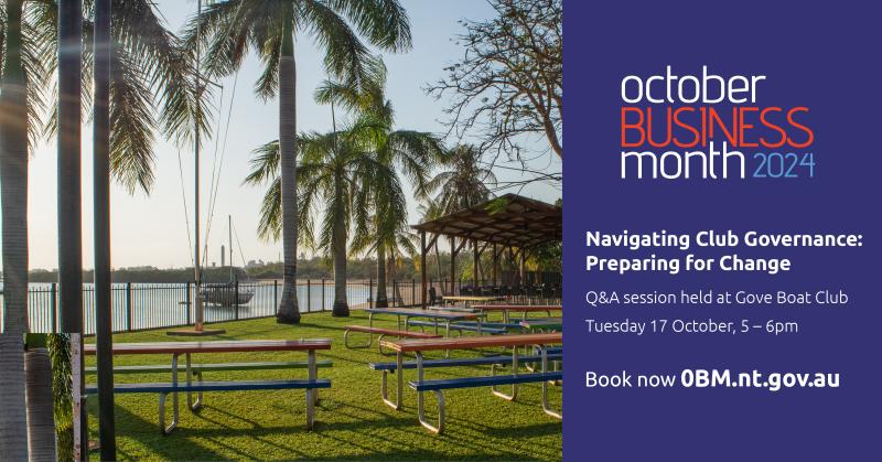 October Business Week - Navigating Club Governance 2024