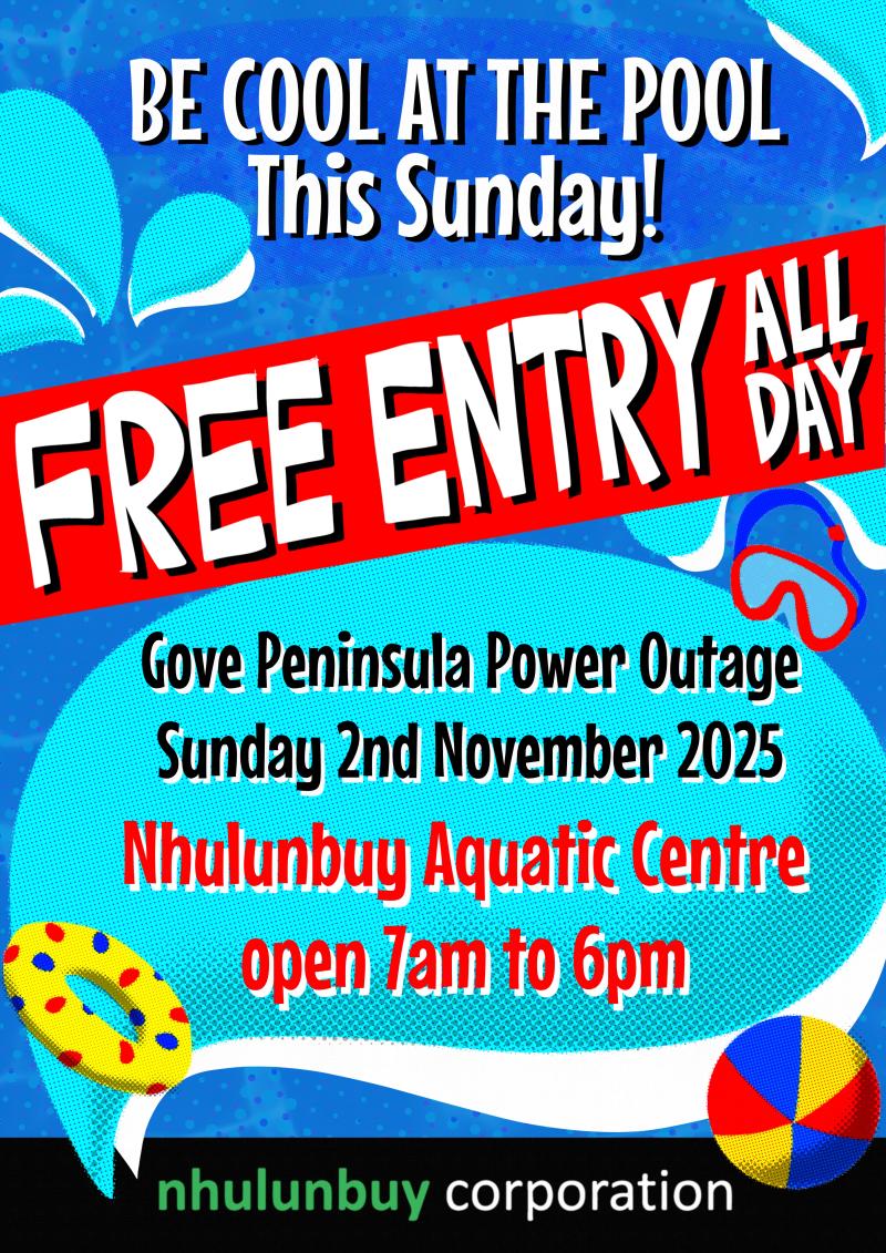 Free Entry to NAC on Sunday 2nd of November