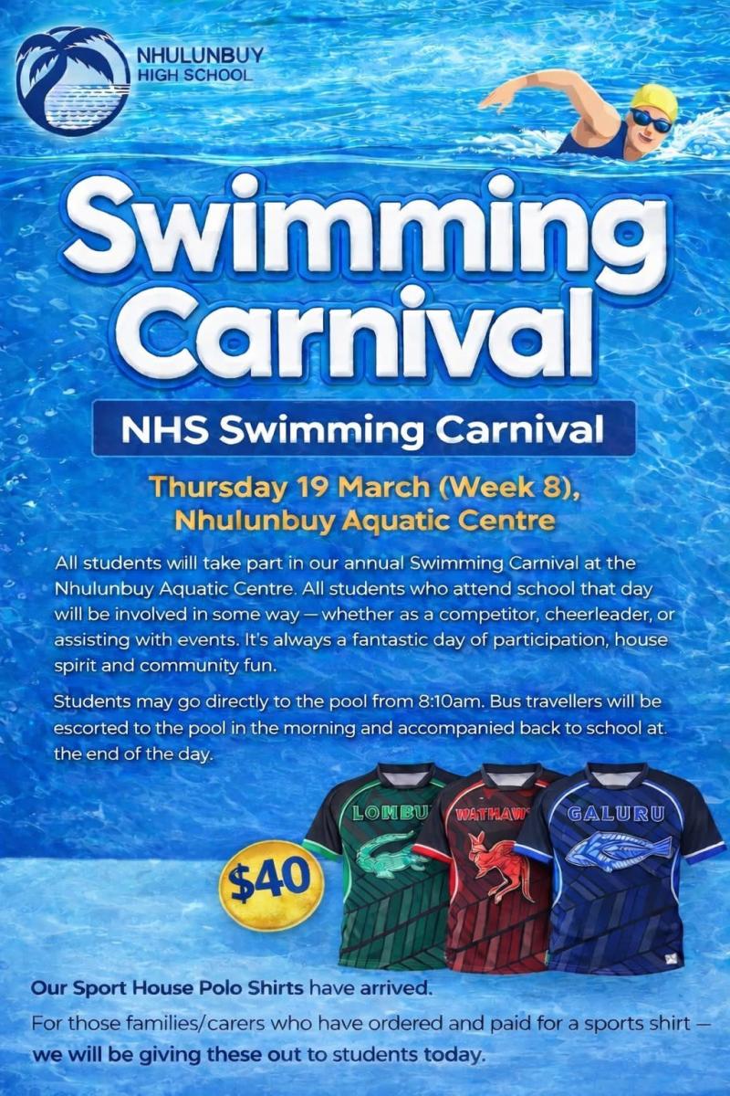 NHS Swimming Carnival 2026