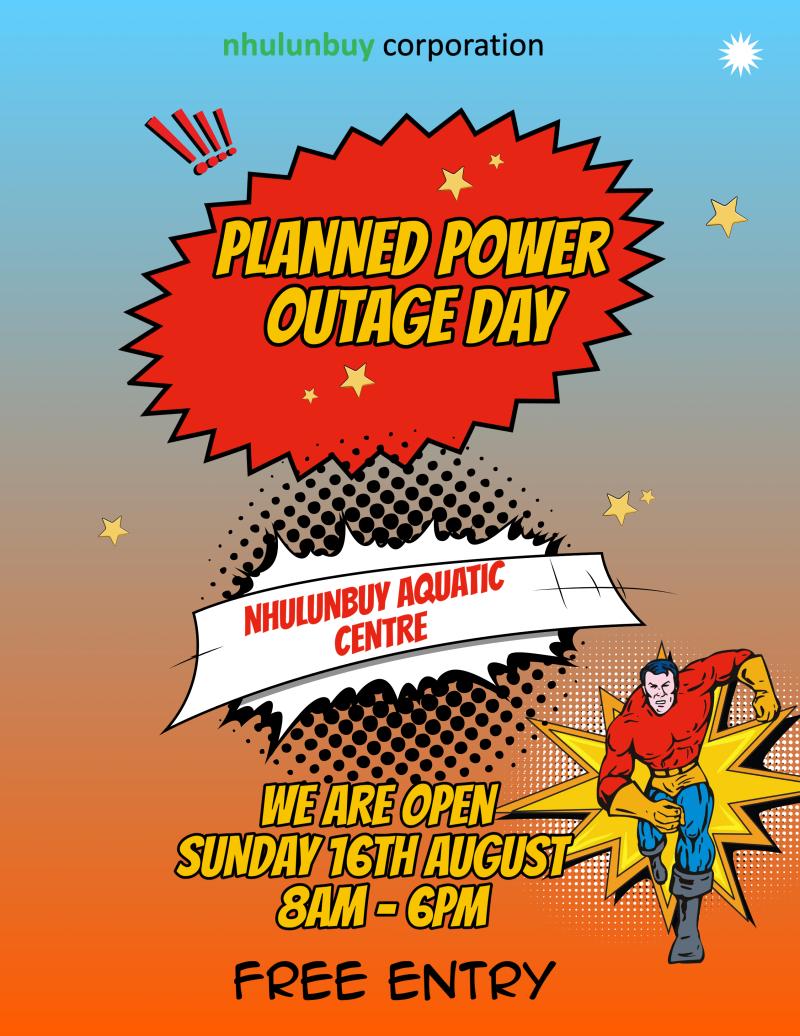 16th August Planned Power Outage